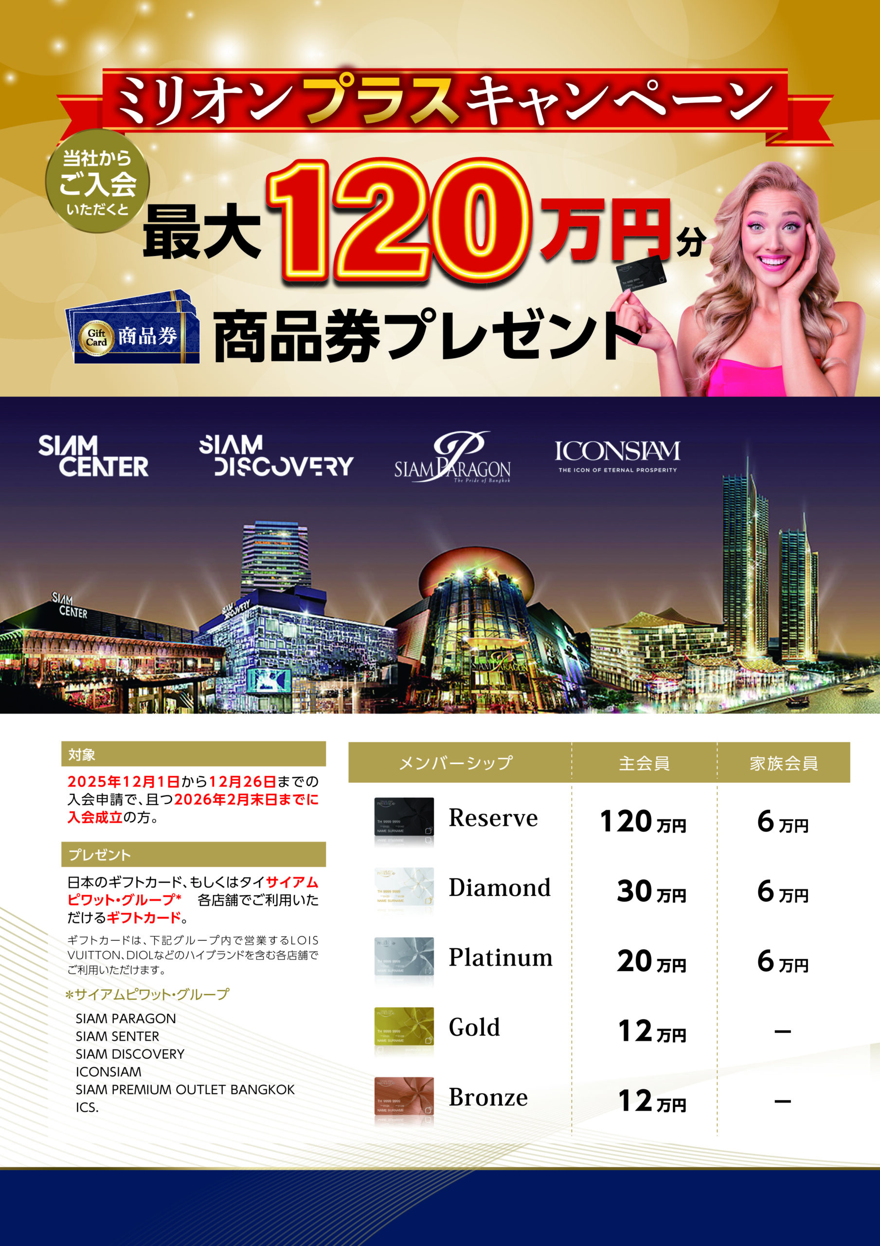 ご入会プレゼント