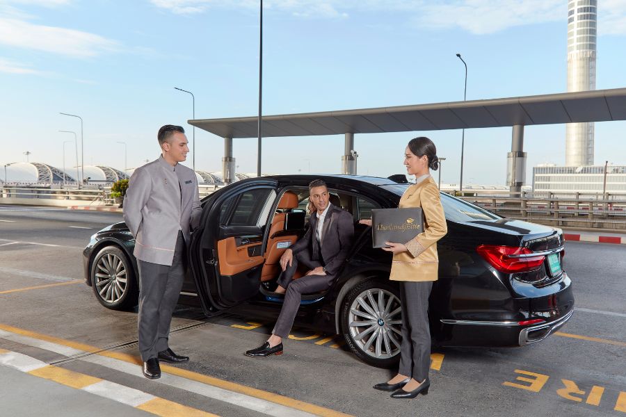 タイランドプリビレッジのリムジン送迎