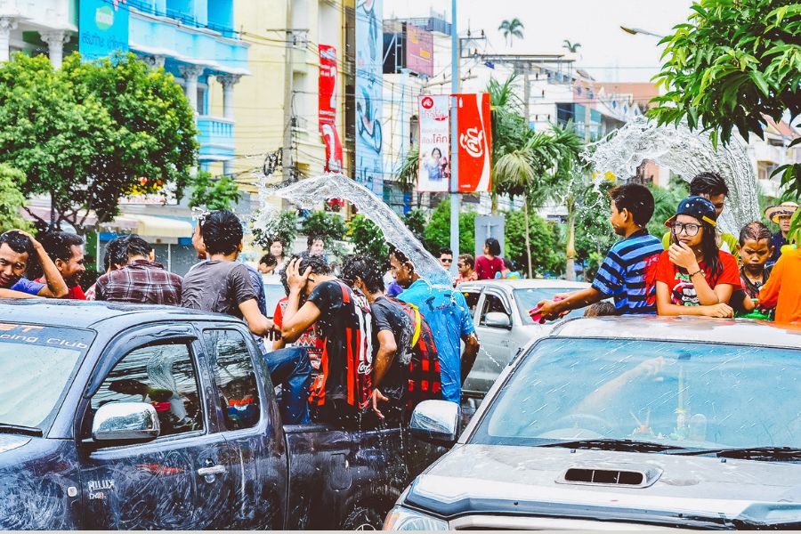 ソンクラーン（タイ正月）